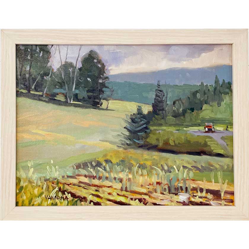 Vermont Landscape painting by Lynn VanNatta