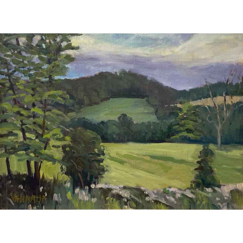 Vermont Landscape painting by Lynn VanNatta