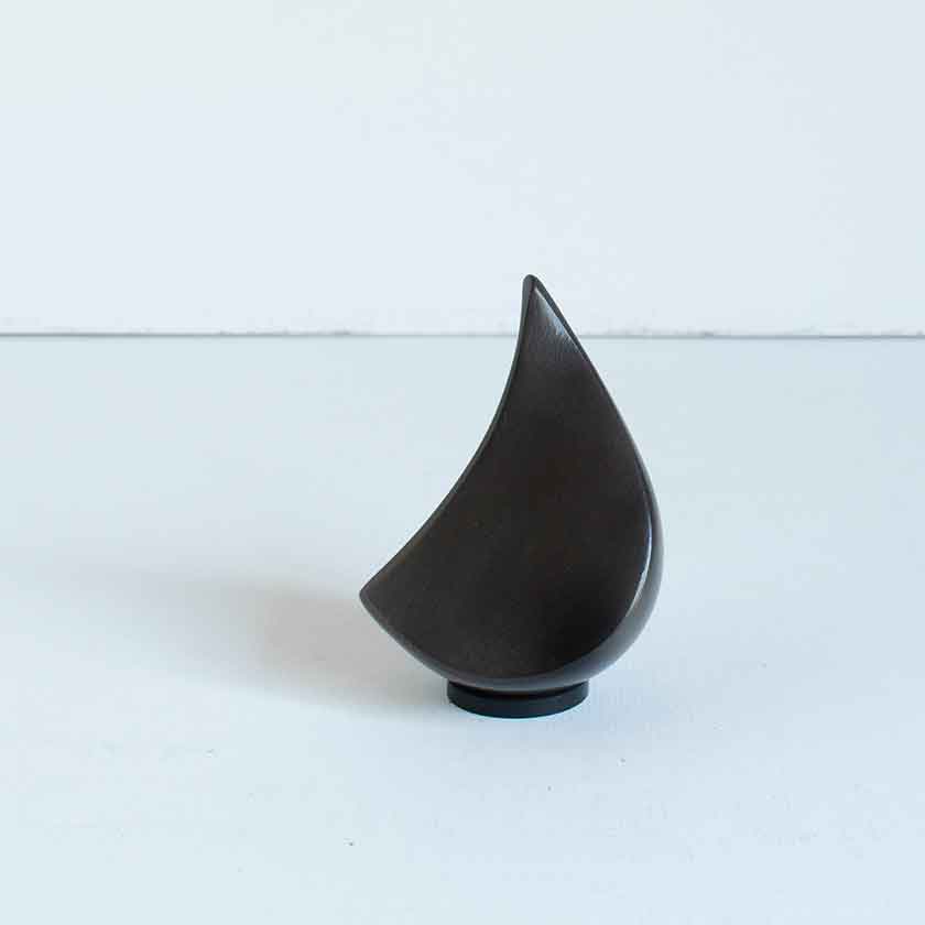 Black Saggar Sculptural Vessel