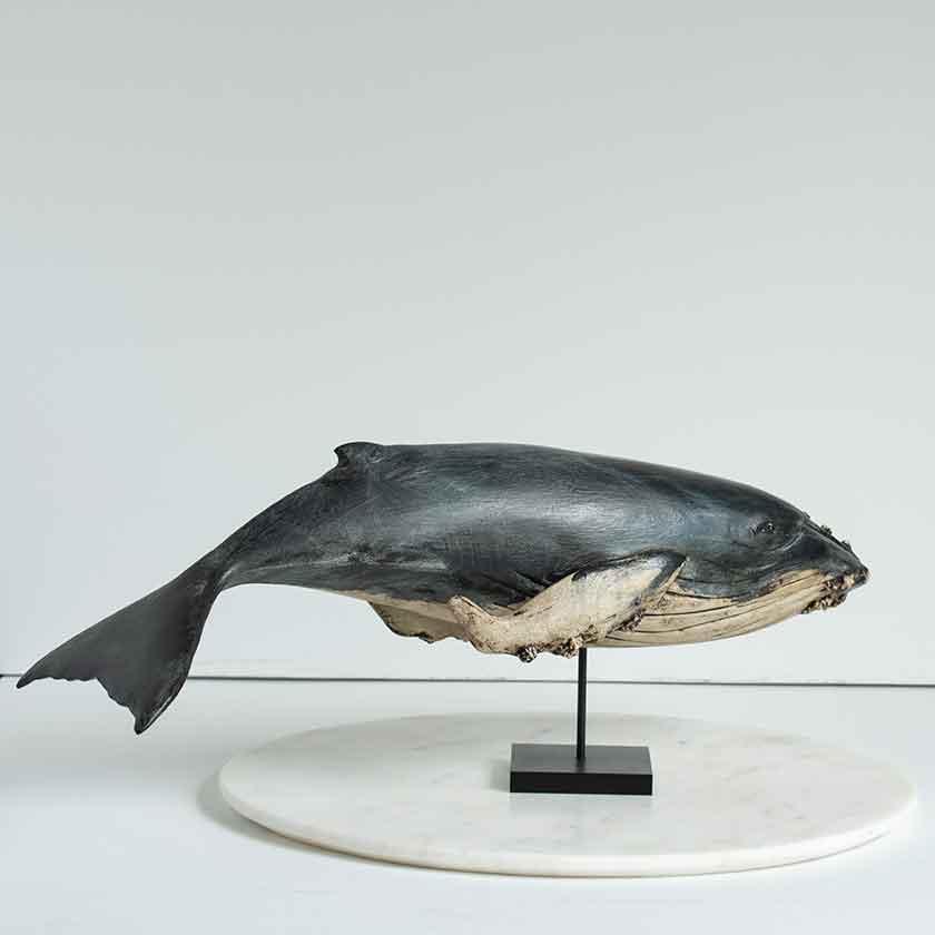 3D Humpback Whale Sculpture