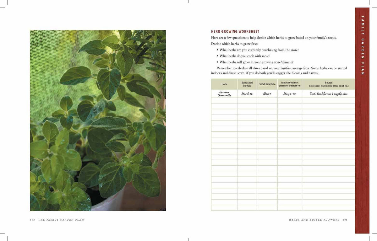 The Family Garden Plan