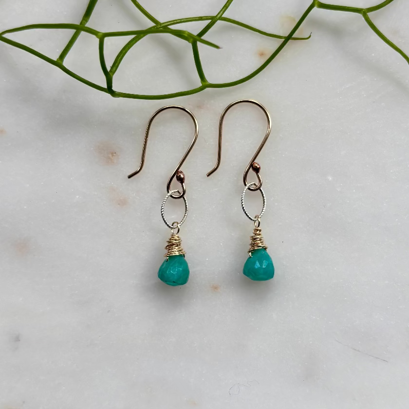 Amazonite Earrings
