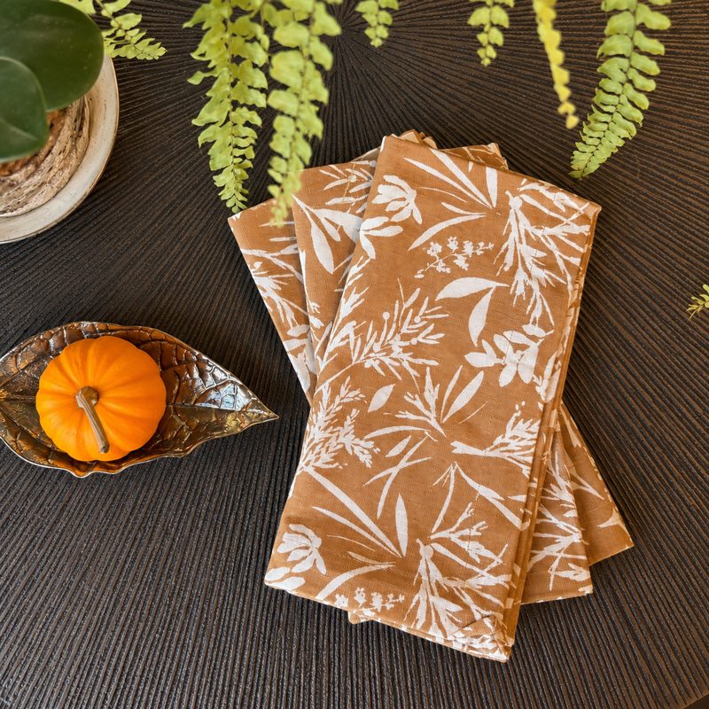 Autumn Whisper Napkin| Set of 4