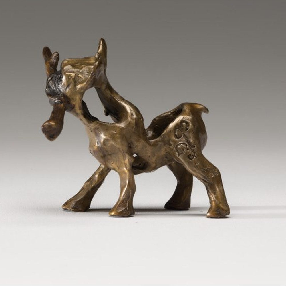 Napoleon- Bronze Dog Sculpture