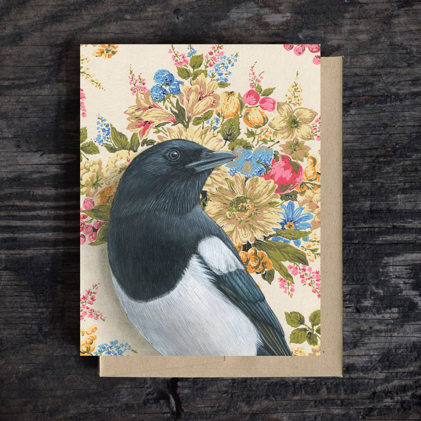 Magpie - Note Card