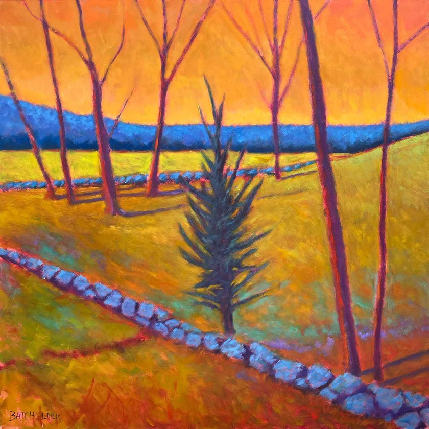 Oil Painting by Vermont artist Peter Batchelder