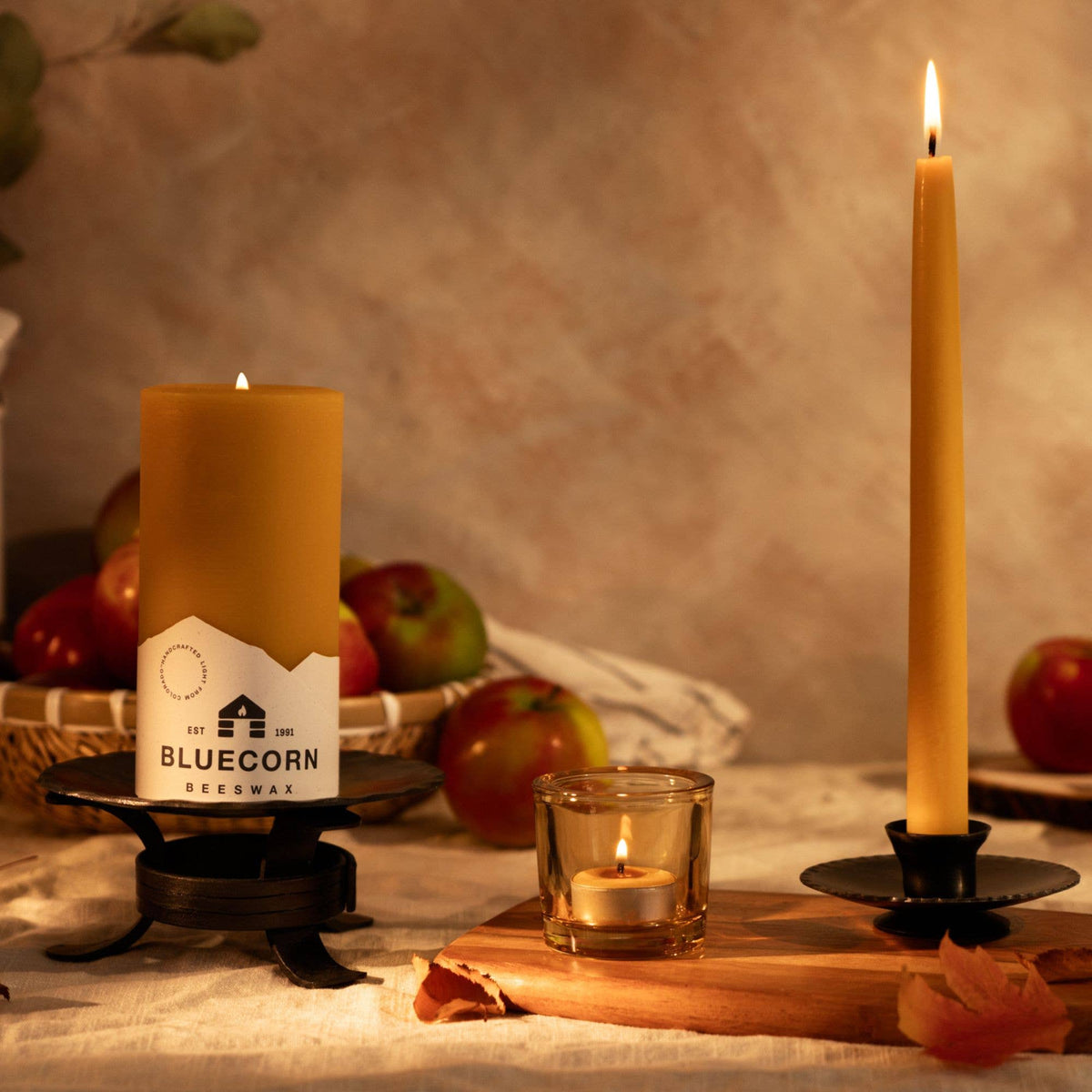 Pure Beeswax Tea Light Candles