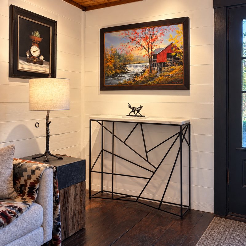 Sculptural Console Table