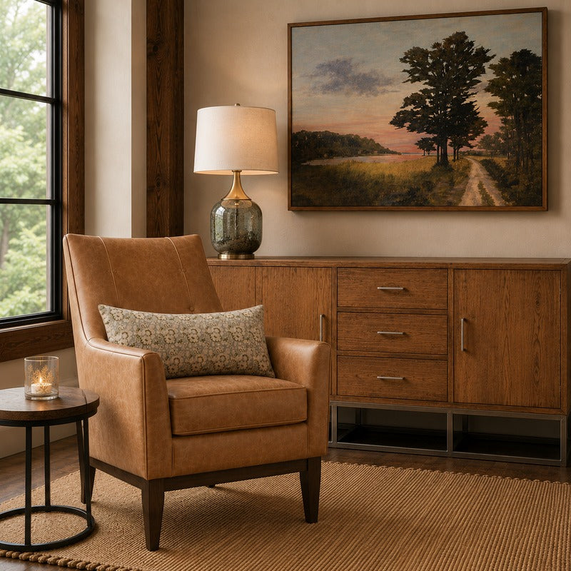 Hudson Leather Chair