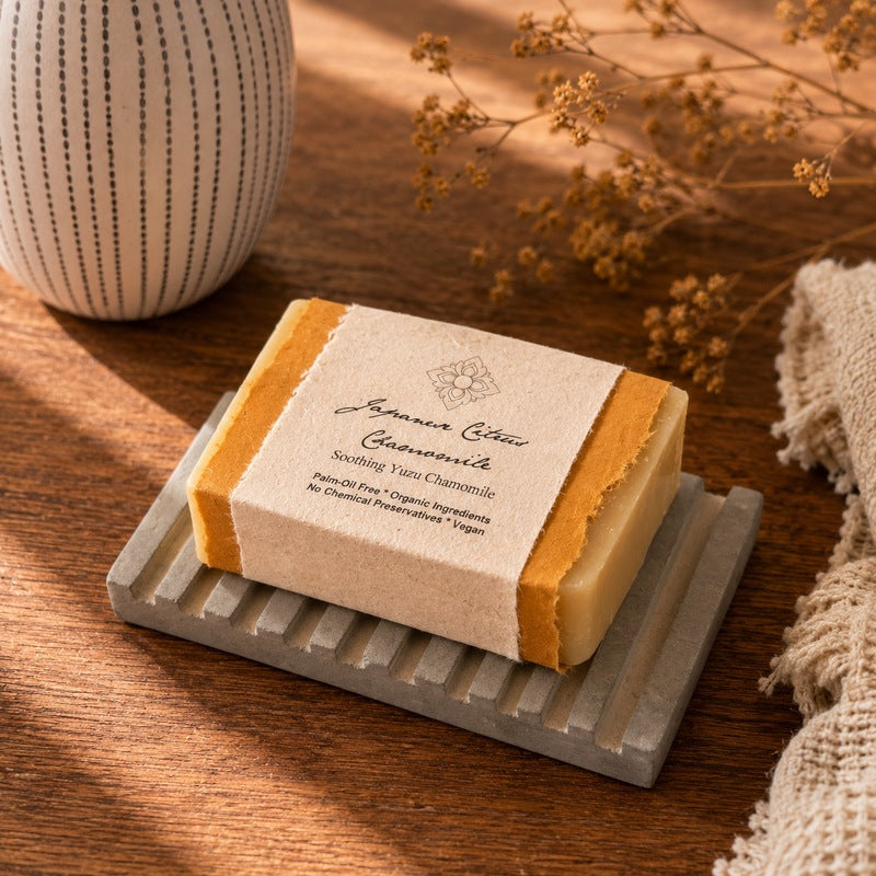 Lemon Citrus Yuzu Chamomile Handmade Soap