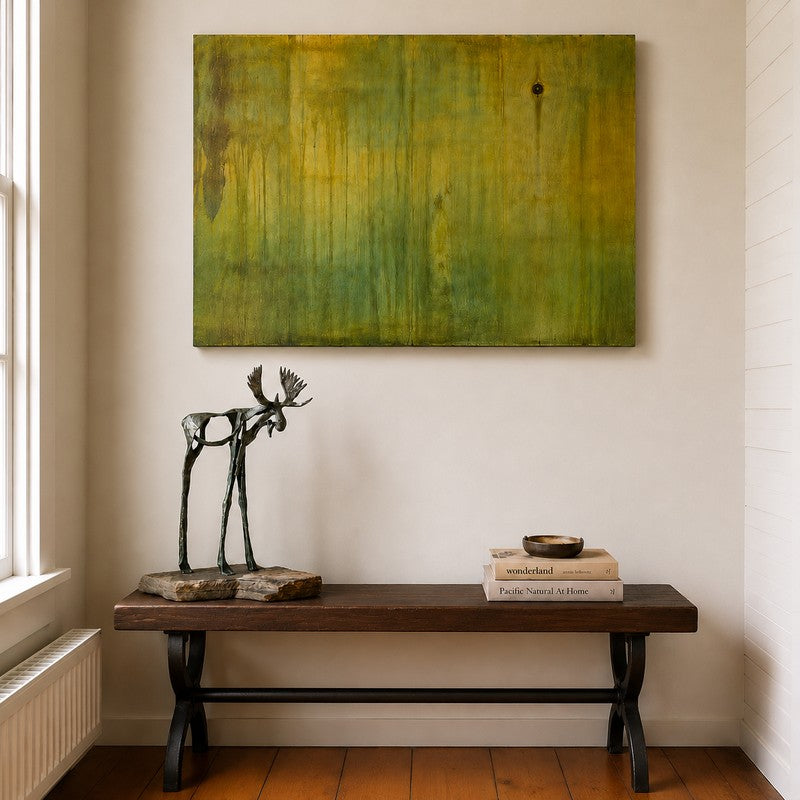 One-of-a-Kind Reclaimed Barn Wood Bench with Steel Legs | Handmade in Vermont