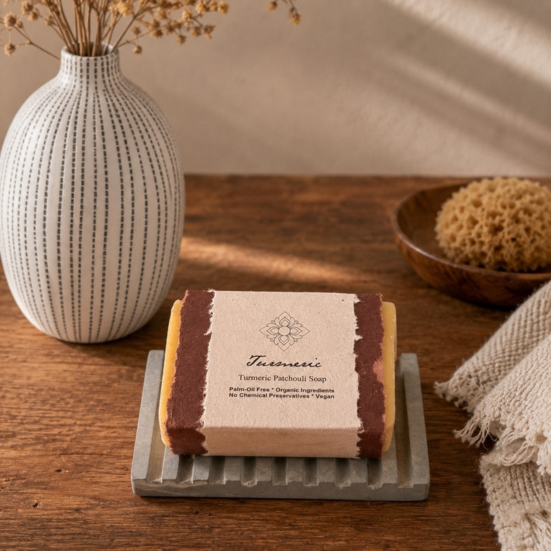 Turmeric Patchouli Organic Soap