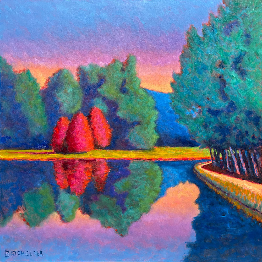 Dream Lake-Oil Painting 36x36