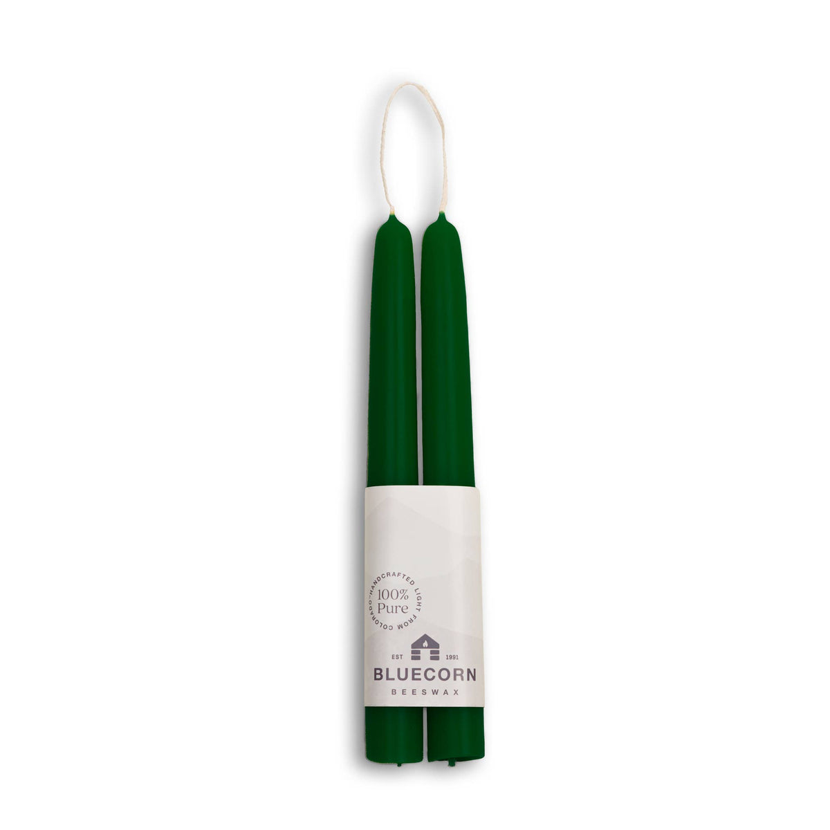 12" Beeswax Taper Candles
