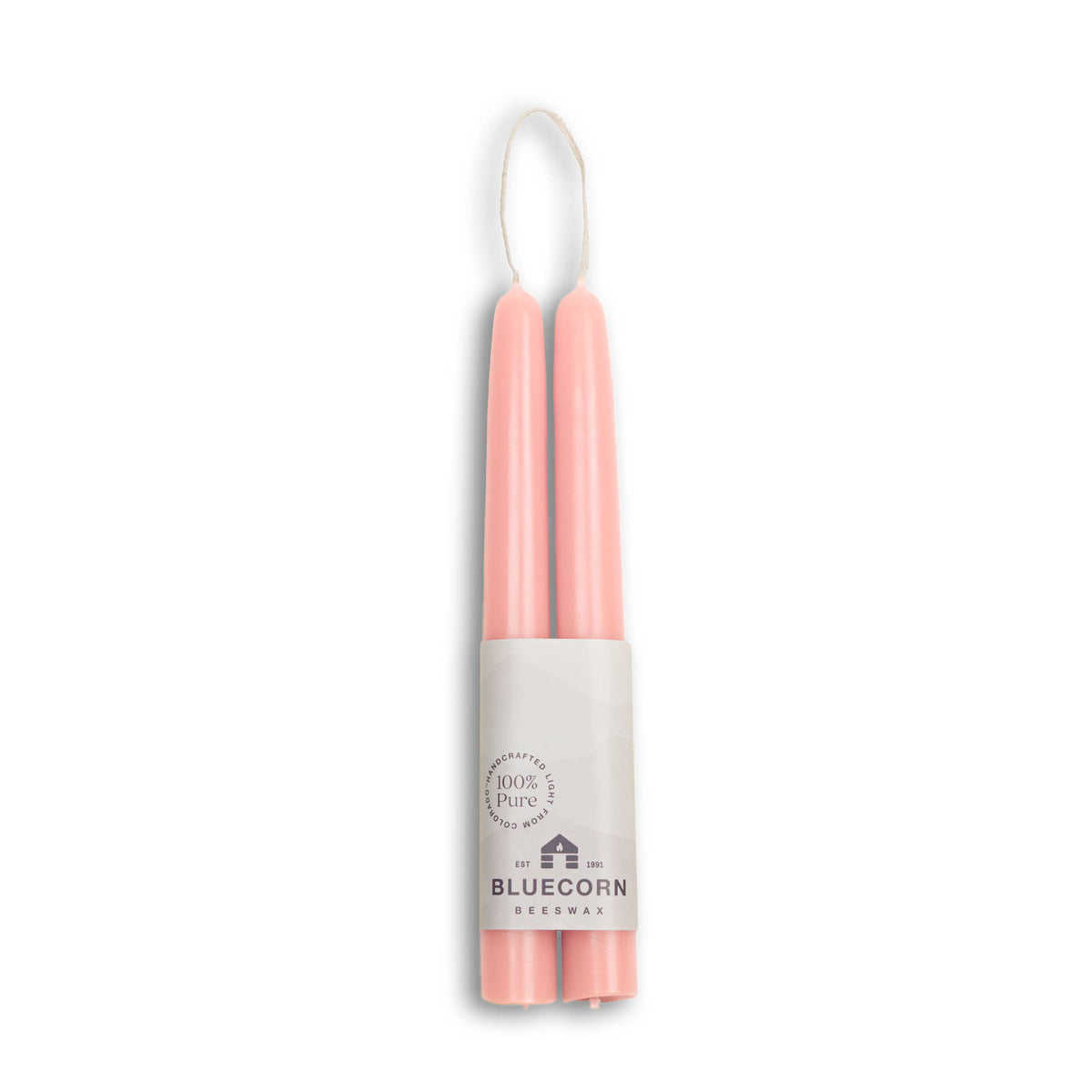 12" Beeswax Taper Candles