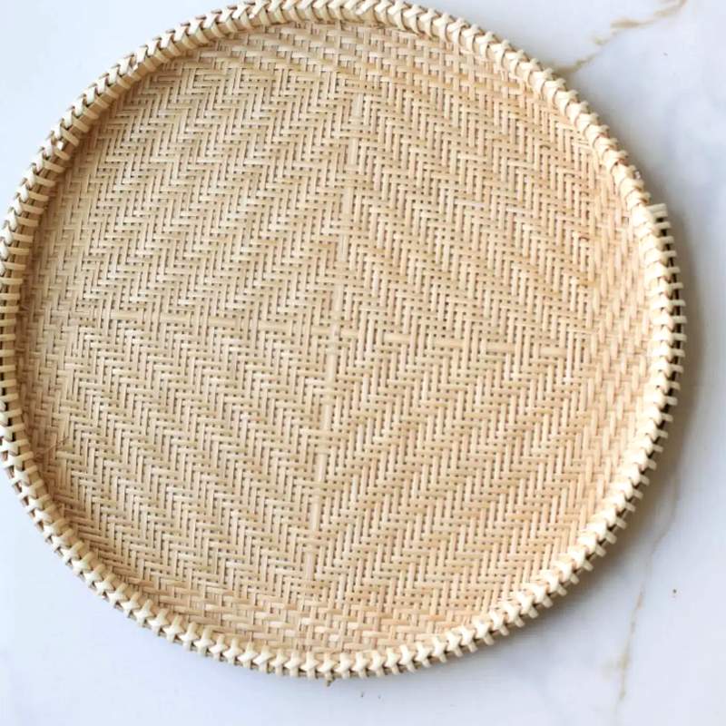 Handwoven Bamboo Tray