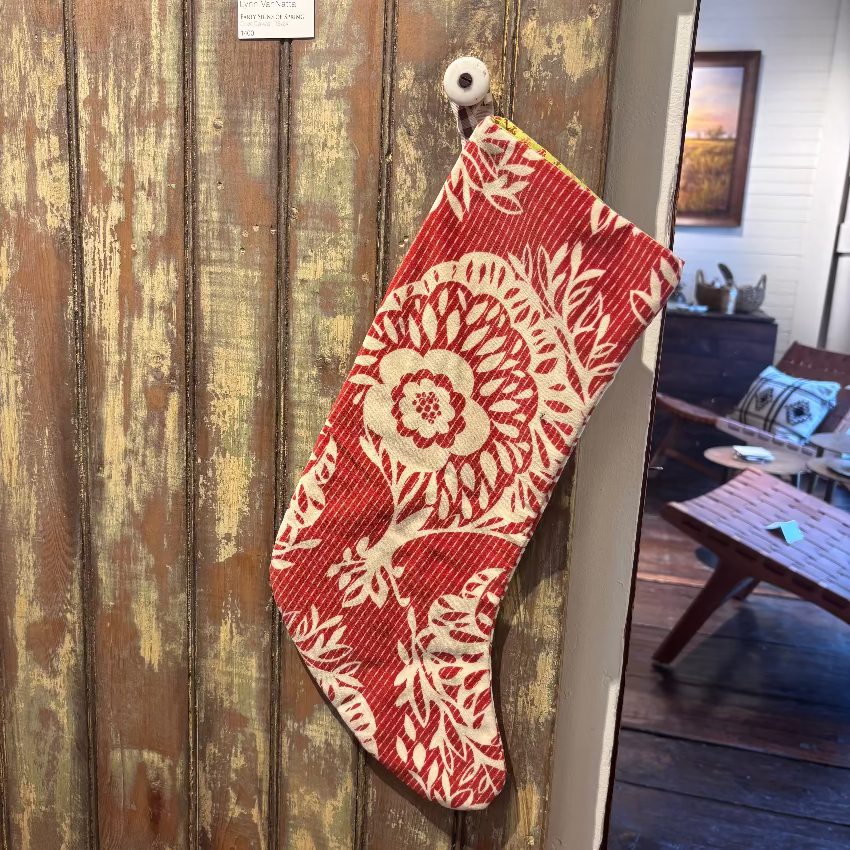 Handmade Vermont Holiday Stockings