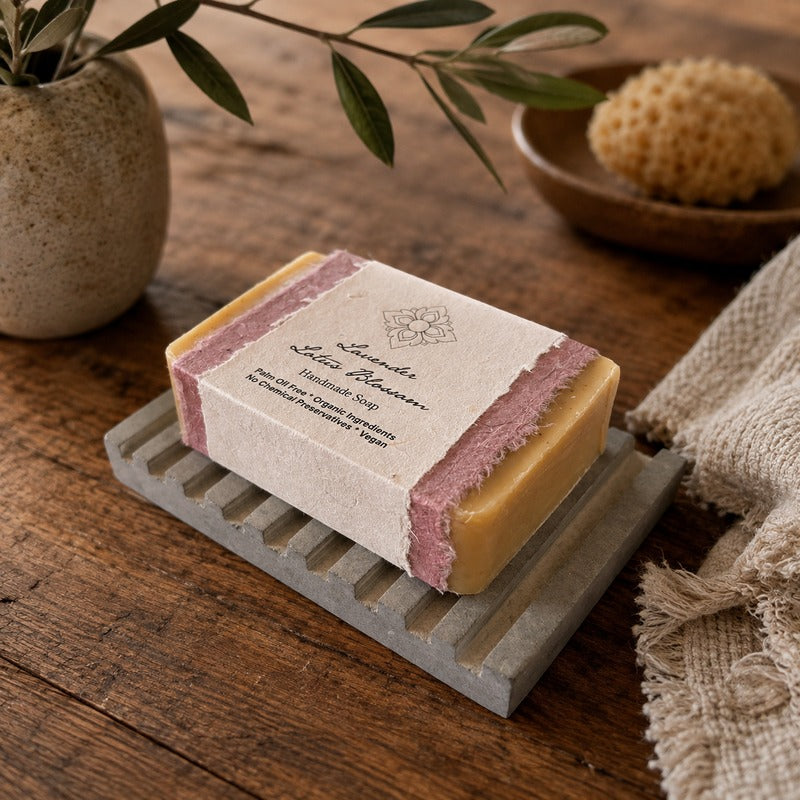 Lavender Lotus Handmade Soap