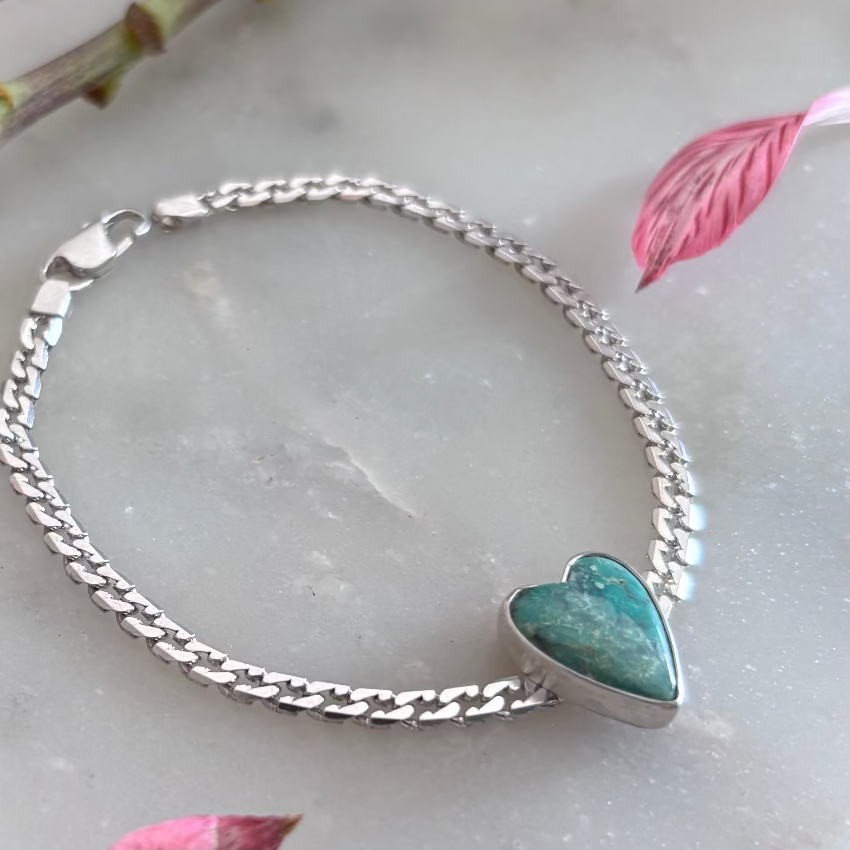 Broken Arrow Variscite Bracelet