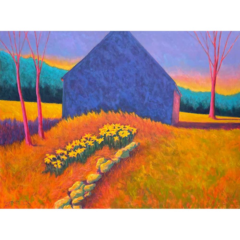 Oil Painting by Vermont artist Peter Batchelder