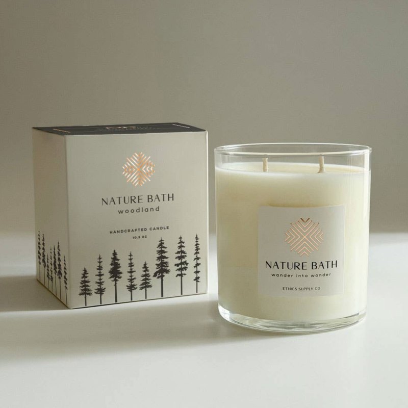 Nature Bath Woodland Candle