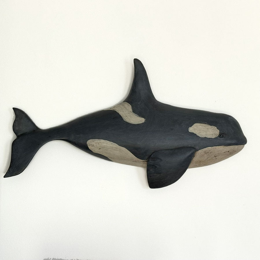 Orca Whale Wall Plaque