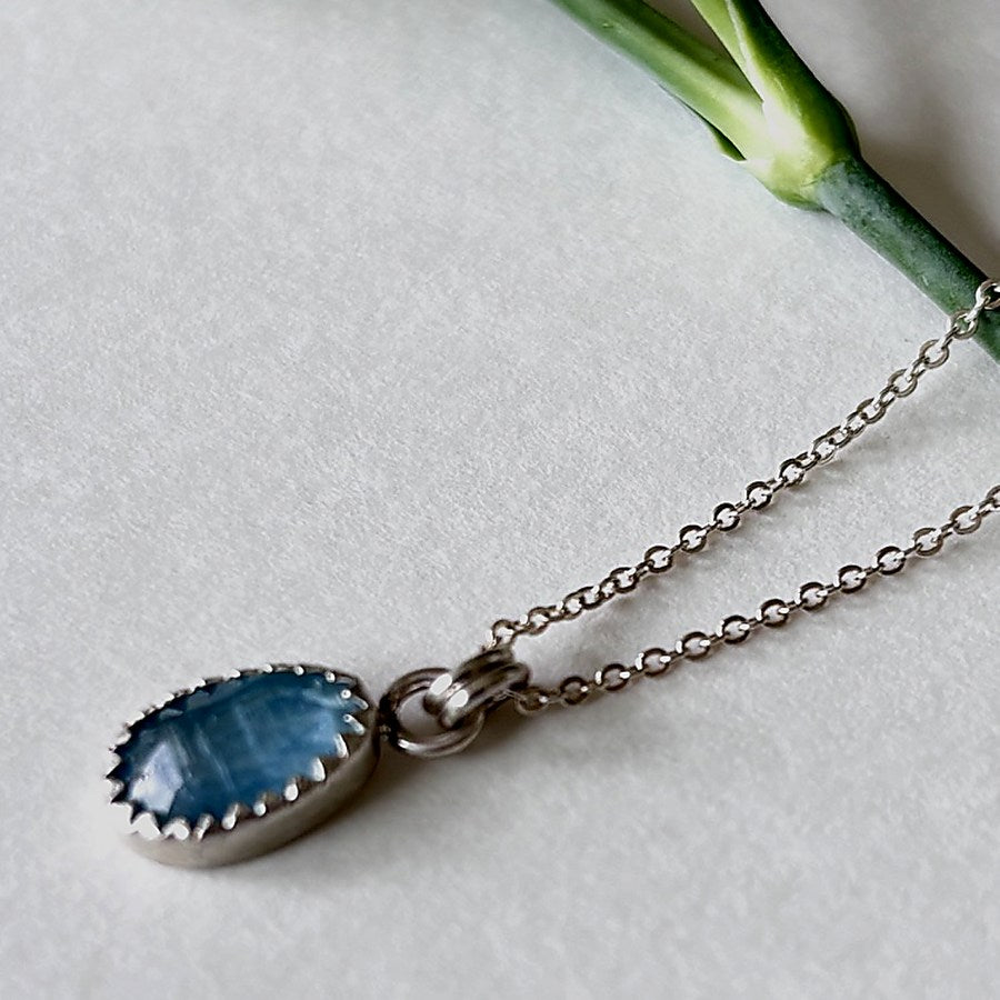 Monet Aquamarine Necklace