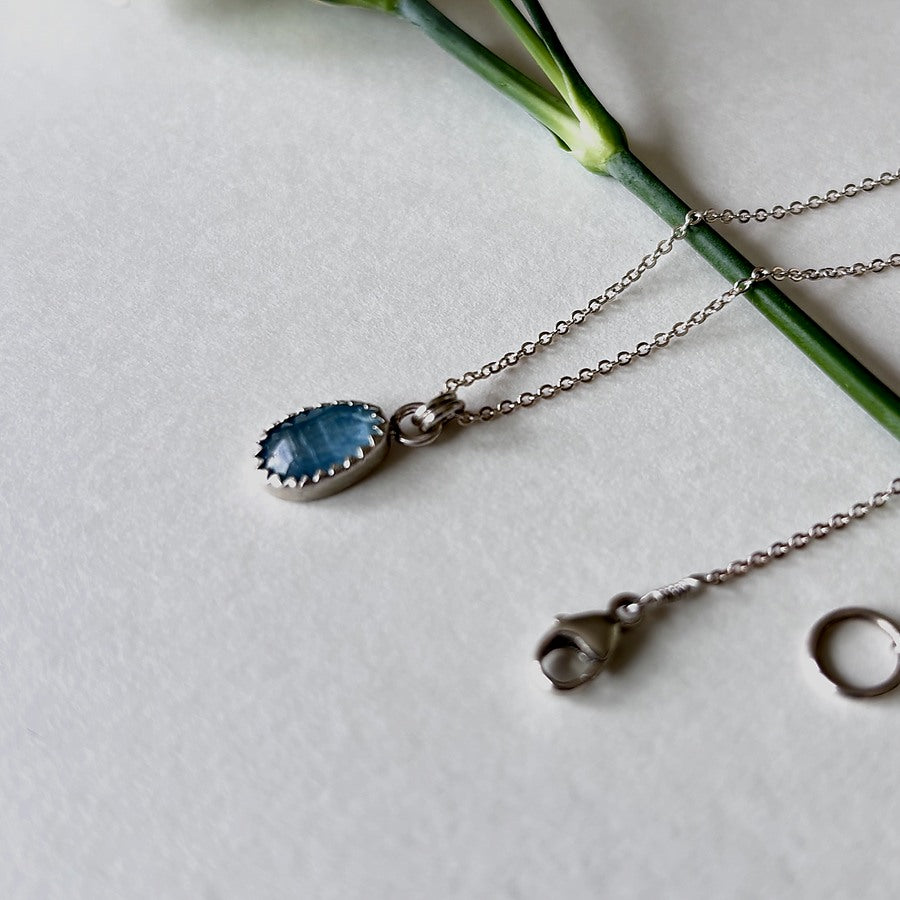 Monet Aquamarine Necklace