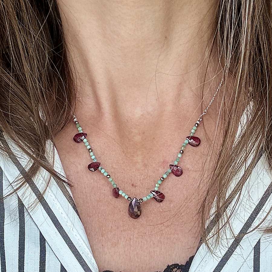 Ocean Rose Necklace
