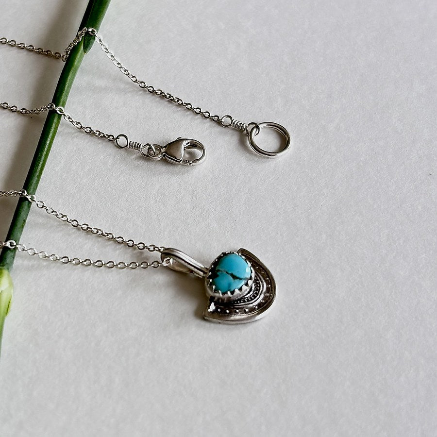Turquoise Expanding Aura Necklace