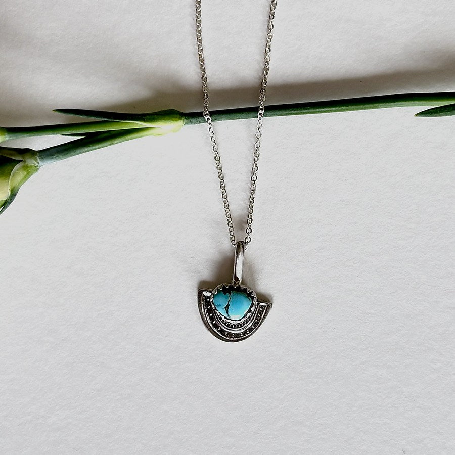Turquoise Expanding Aura Necklace