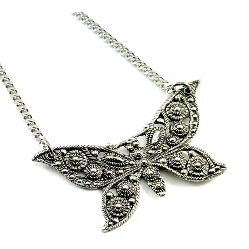 Vintage Butterfly Necklace