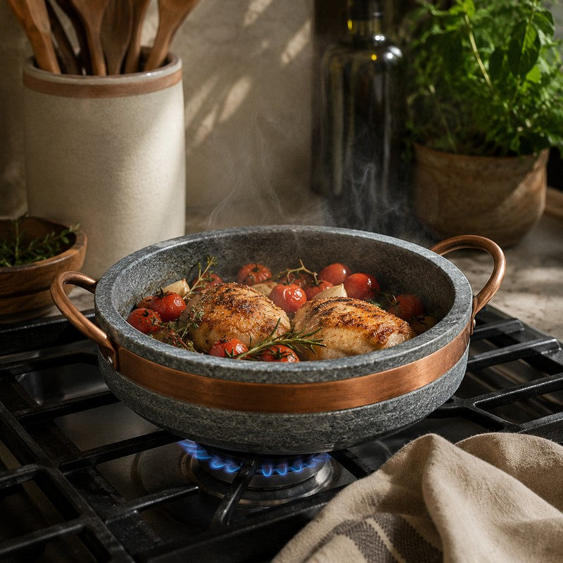 Soapstone Saute Pan