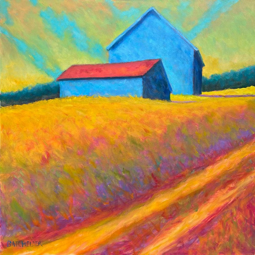 Oil Painting by Vermont artist Peter Batchelder