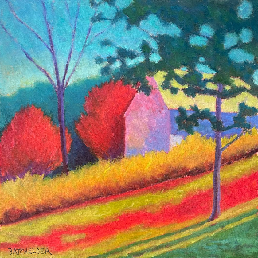 Oil Painting by Vermont artist Peter Batchelder