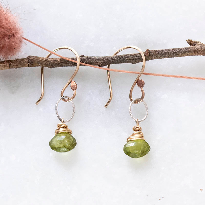 Gem Drop Earrings