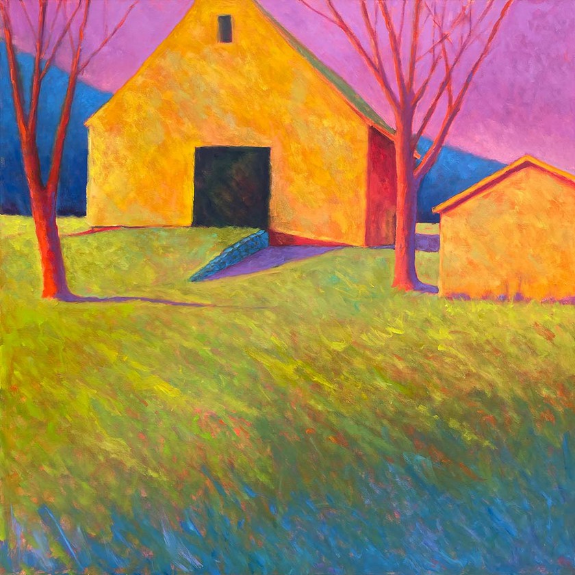 Oil Painting by Vermont artist Peter Batchelder