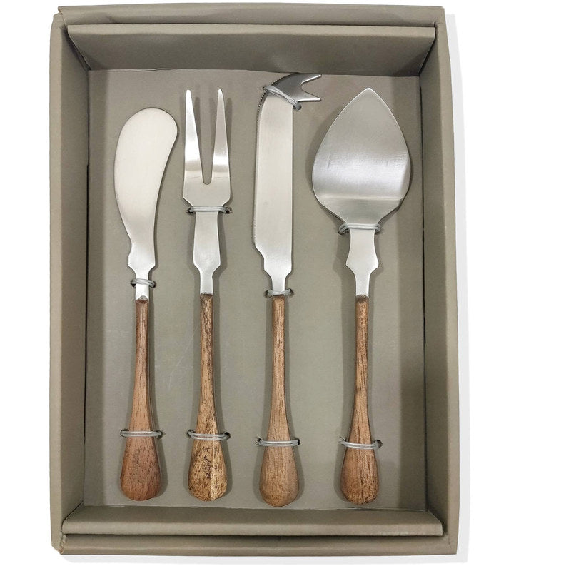 Haisley Cheese Knives, Set Of 4