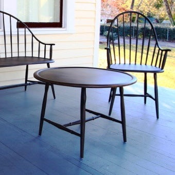 Cast aluminum outdoor table 