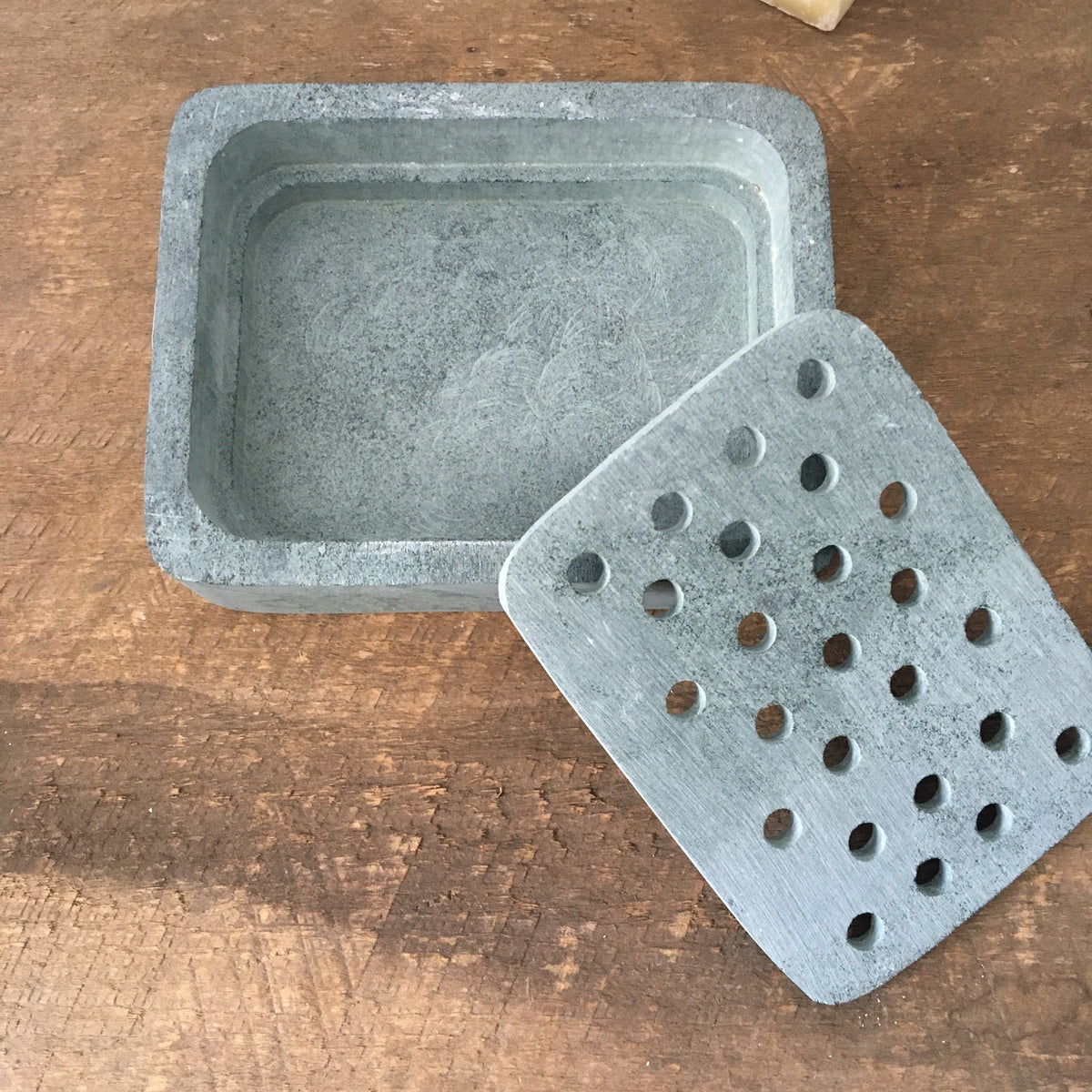 Soapstone Soap Dish