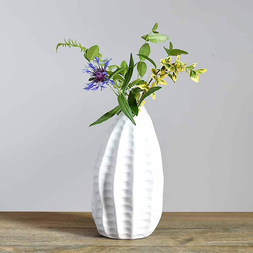 Seed Pod Porcelain Vase