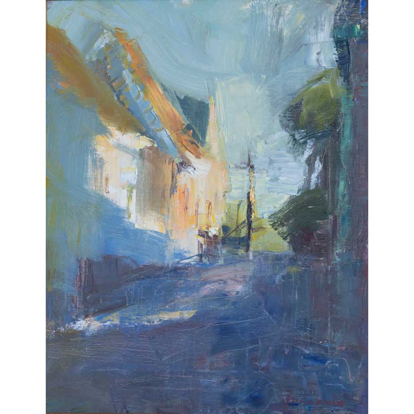 Plein-air painting by Vermont artist, Mary Giammarino