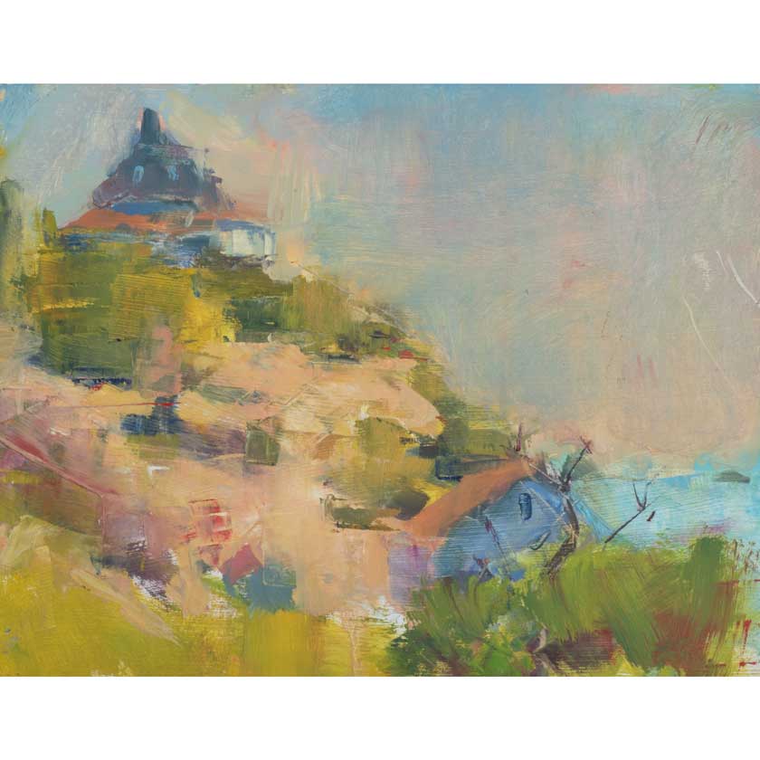 Hills Gaze-Oil Painting 11x14