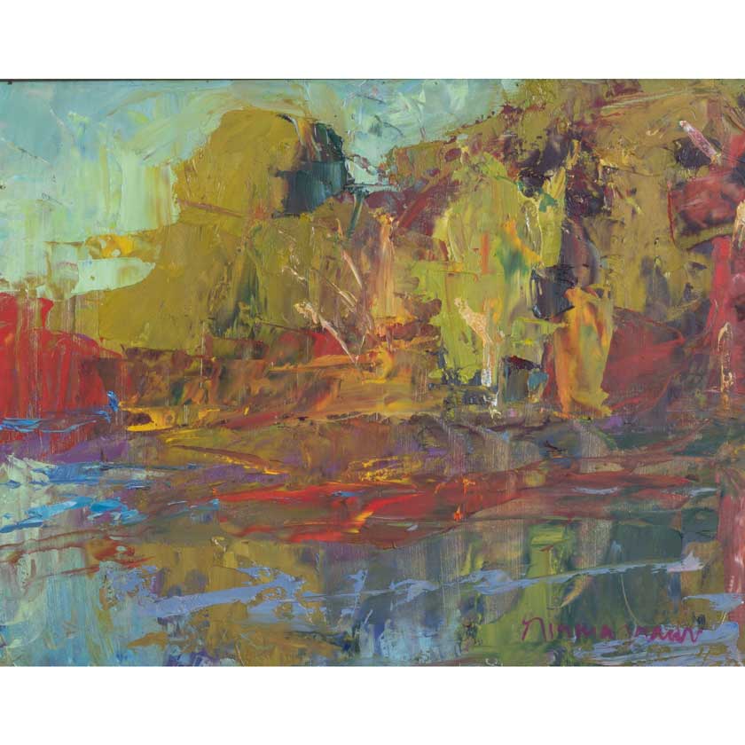 Plein-air painting by Vermont artist, Mary Giammarino