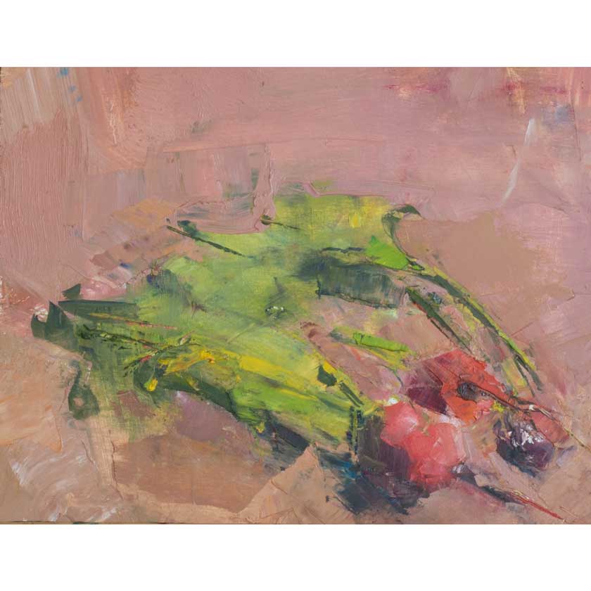 Plein-air painting by Vermont artist, Mary Giammarino