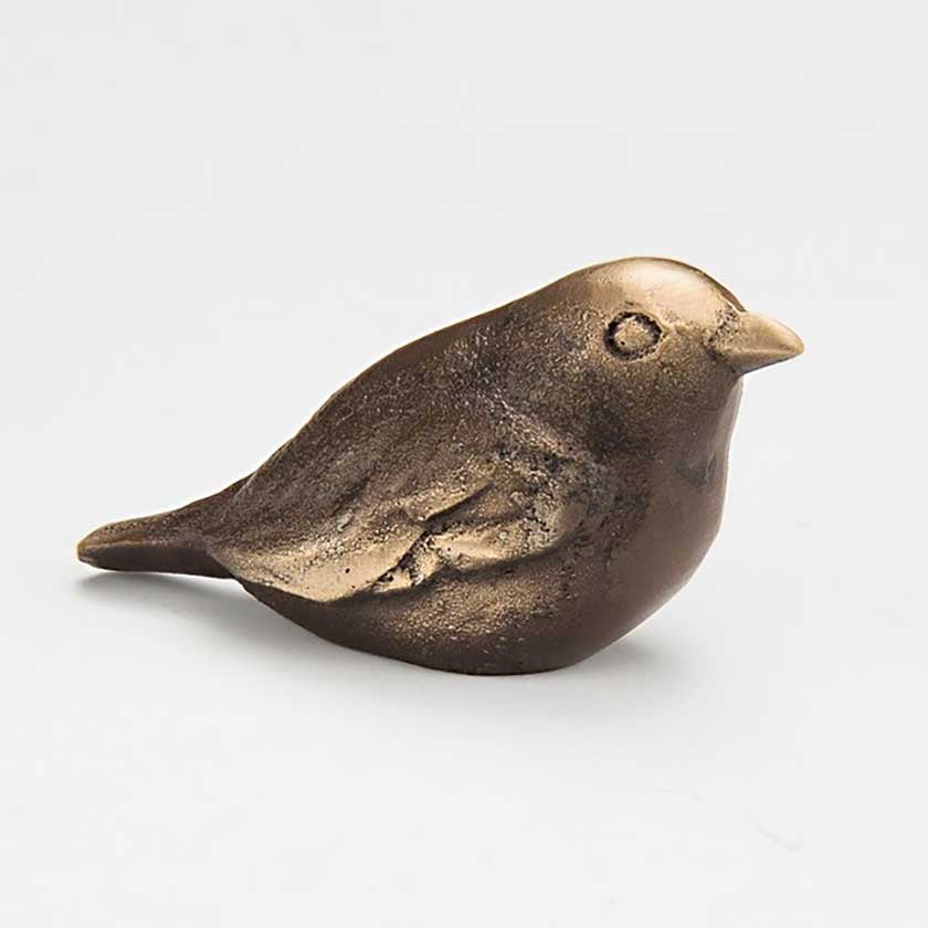 Cast Bronze Bird- Chickadee