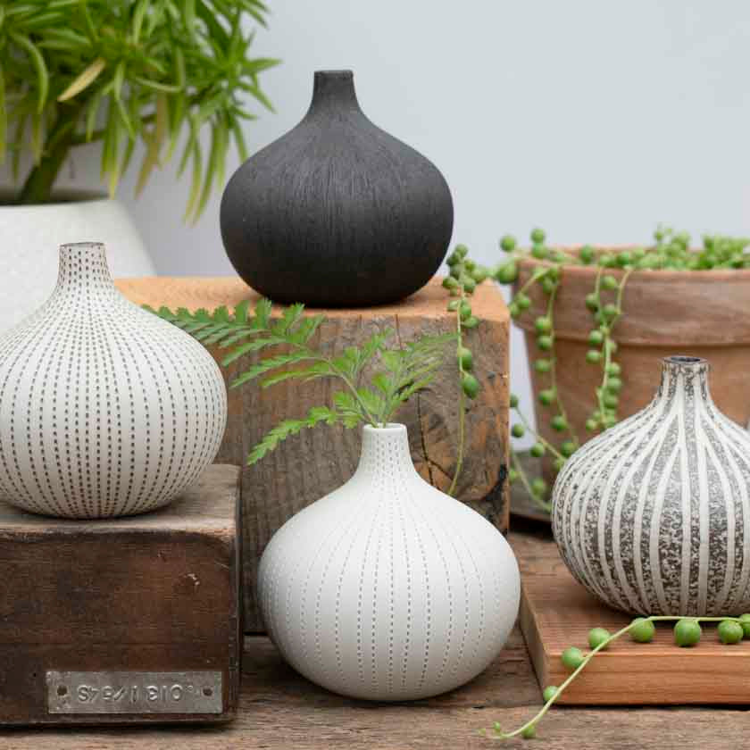Porcelain Bud Vase-Med.