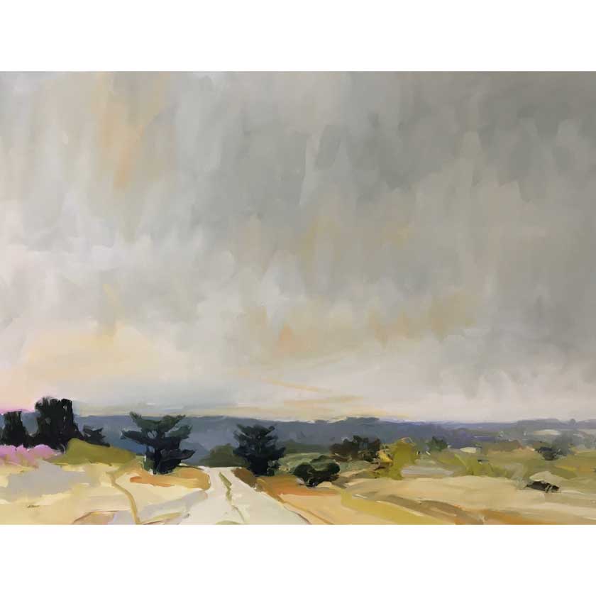 Vermont landscape painting by VT artist Julia Jensen