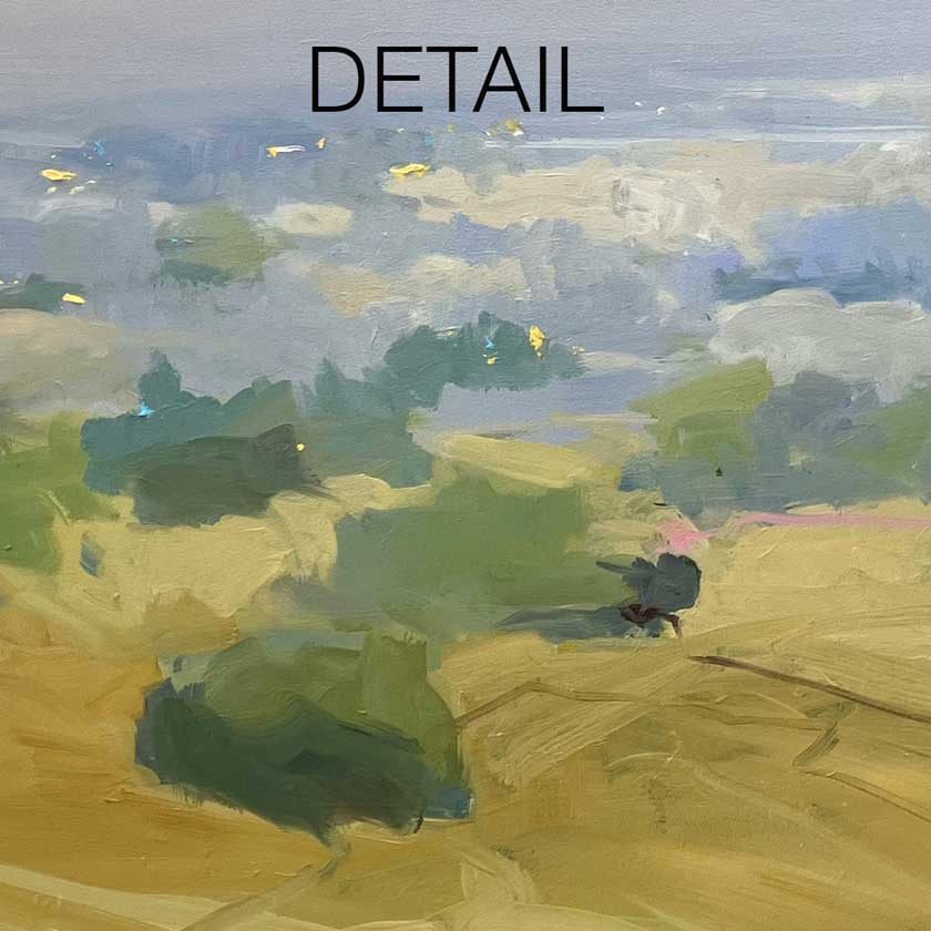 Vermont landscape oil painting by artist Julia Jensen