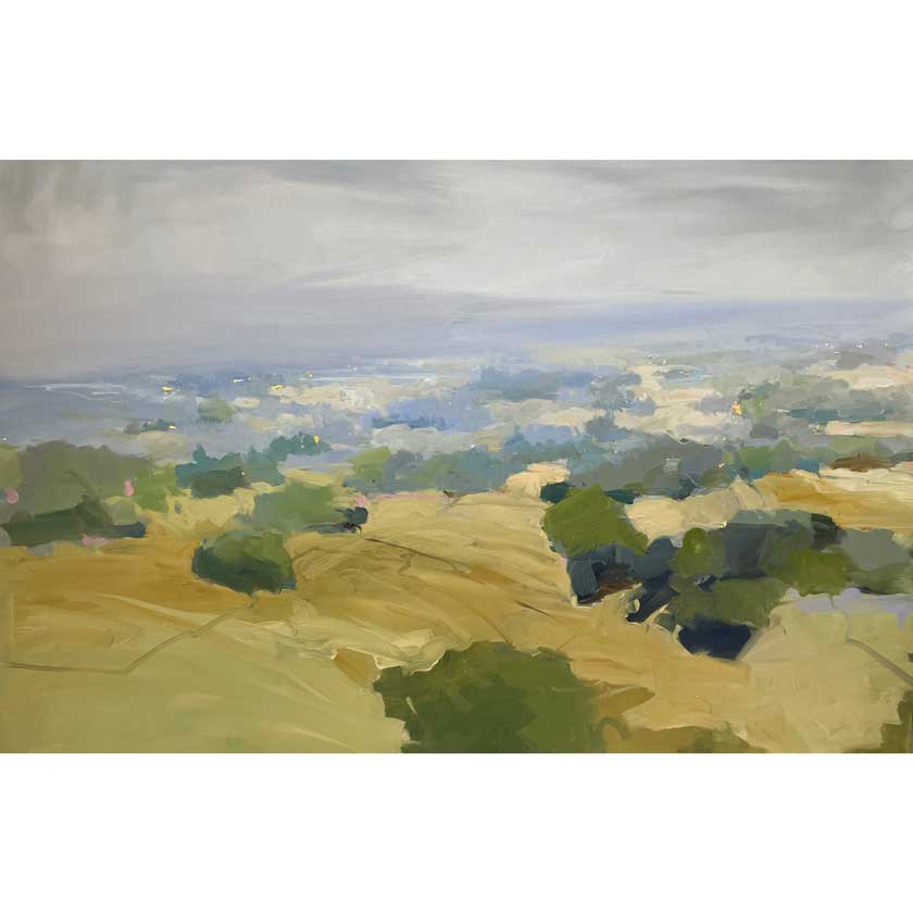 Vermont landscape oil painting by artist Julia Jensen